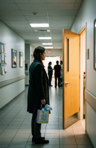 I went to the hospital to congratulate my sister on her newborn… but in the hallway, I overheard my husband whisper, “She has no idea. At least she’s useful for making money.”