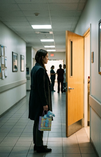 I went to the hospital to congratulate my sister on her newborn… but in the hallway, I overheard my husband whisper, “She has no idea. At least she’s useful for making money.”