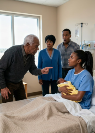 When my grandfather came into my hospital room after the birth, the first thing he said was, “My dear, wasn’t the 250,000 I sent you every month enough?”