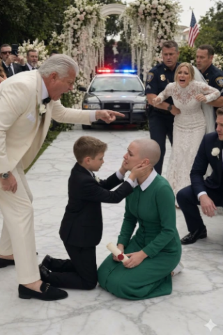 A day before my sister’s wedding, my mom chopped off 20 inches of my hair for not outshining my sister. “Your sister is married to a billionaire. Wear a hat, selfish brat,” Dad sneered. I touched my jagged scalp, my blood freezing. I didn’t scream. I just picked up my phone. At the ceremony, 500 elite guests weren’t staring at my ruined hair. They were watching the fraud investigators storm the aisle to the groom…