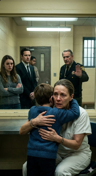 My mom was sentenced to die for killing my dad, and for six years, no one believed she was innocent. But minutes before the execution, my little brother hugged her and whispered: “Mom… I know who hid the knife under your bed.”
