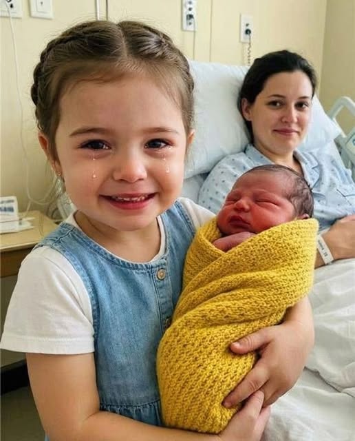 My Daughter Was Thrilled To Hold Her Newborn Sister—Until She Whispered One Word To Me