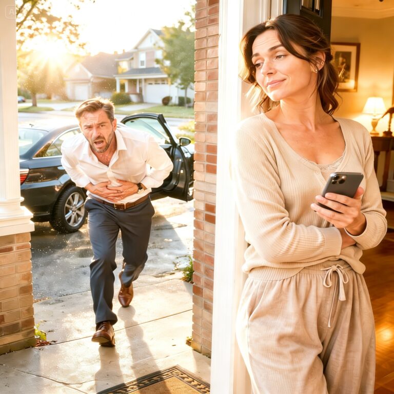I put a laxative in my husband’s coffee before he left to see his mistress… but what happened next was worse than I imagined.
