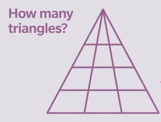 How Many Triangles Do You See in This Puzzle?.
