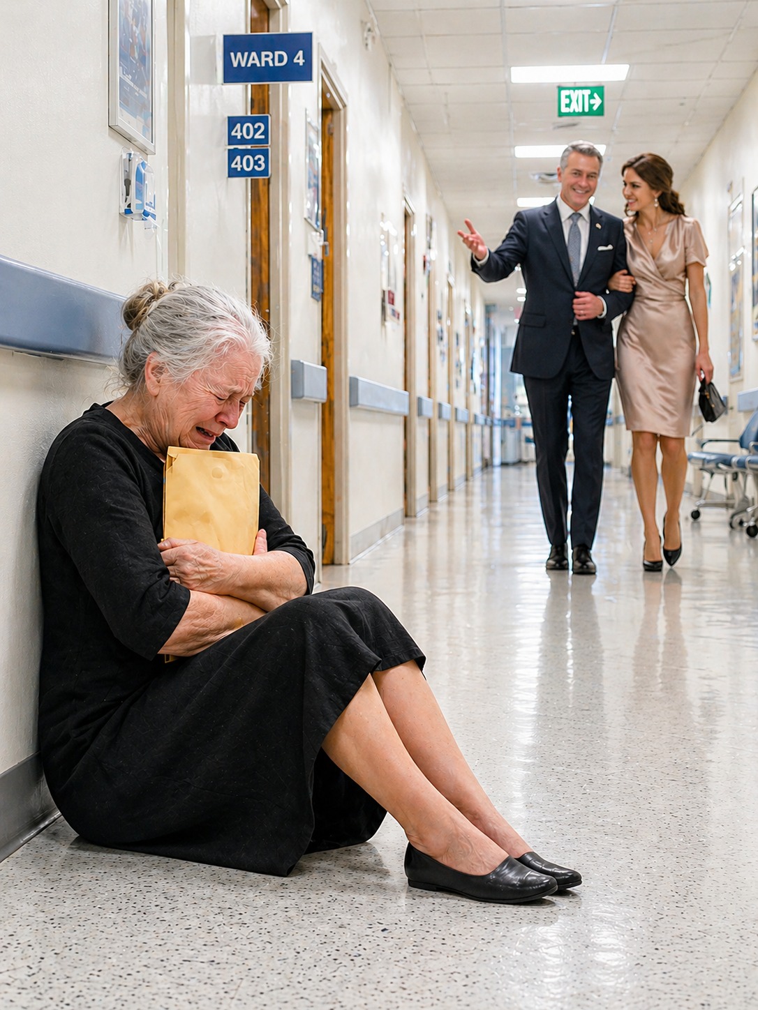 At 78, my husband divorced me and took our $4.5M home, warning I’d never see my grandkids again. He even laughed as I walked away. I said nothing — until a month later, when an unknown number called with urgent news about him: “Ma’am, there’s an urgent matter concerning your husband…”