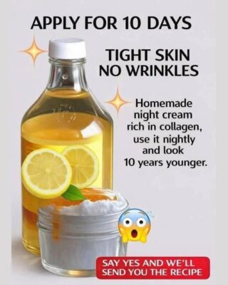 Homemade Night Cream for Glowing Skin (Realistic Version)