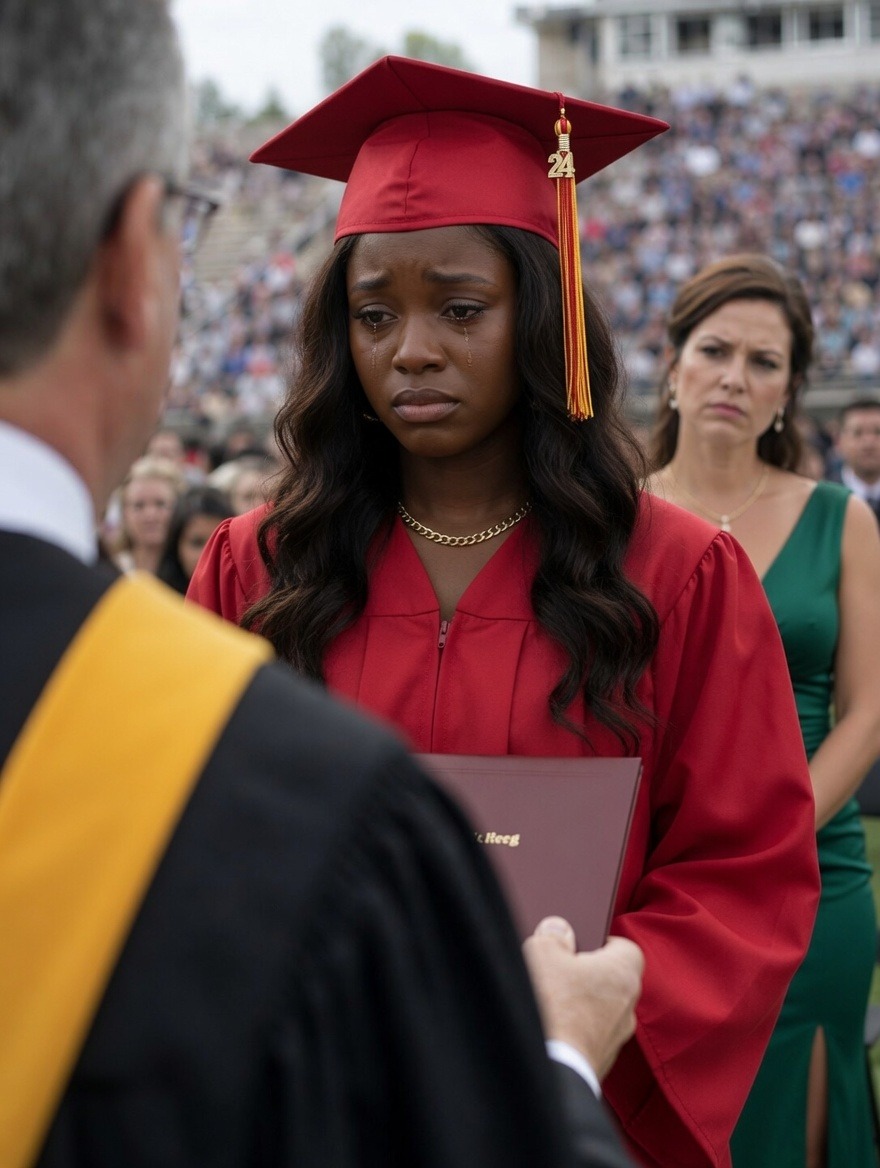 At my college graduation