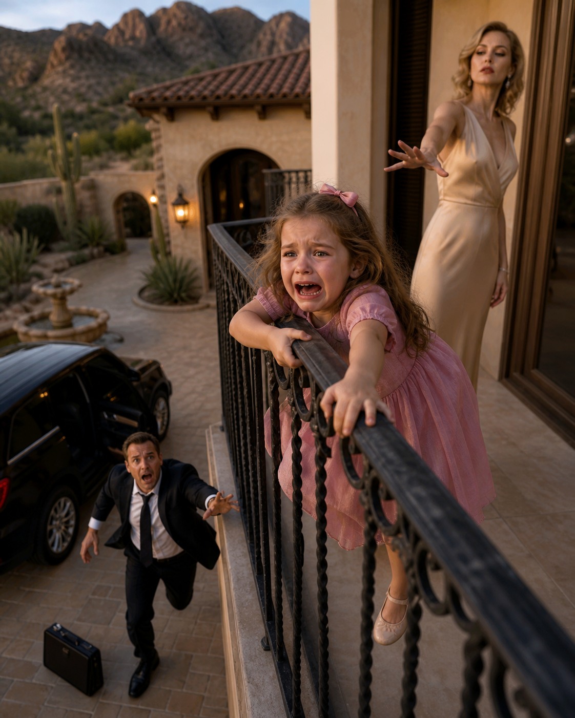 You Came Home Early and Saw Your Stepmother Push Your Daughter From the Balcony—But Your Ice-Cold Reaction Exposed Everything
