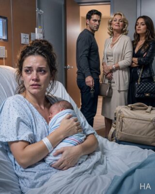 My Husband Left Me at the Hospital Six Hours After Giving Birth — Two Hours Later He Called Crying, “Claire… Everything Is Gone”