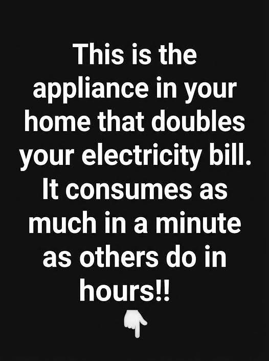 The Home Appliance That’s Secretly a Power Hog!