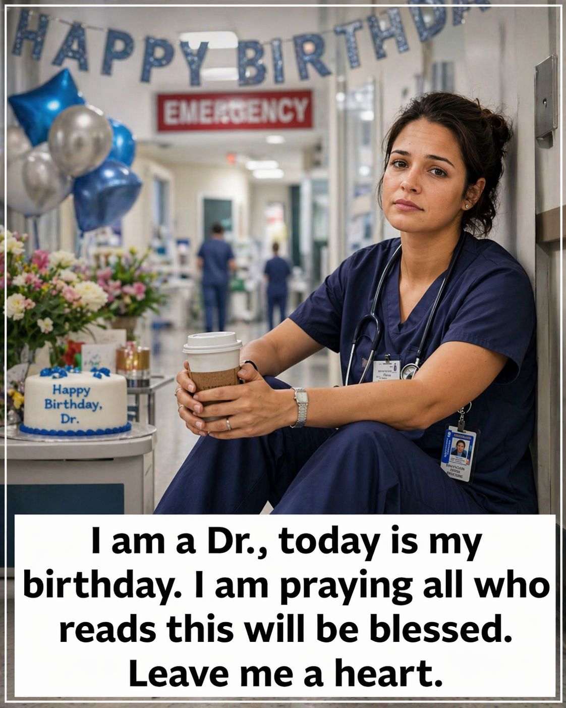The Weight of a White Coat: A Quiet Birthday Sacrifice in the Hospital Hallway