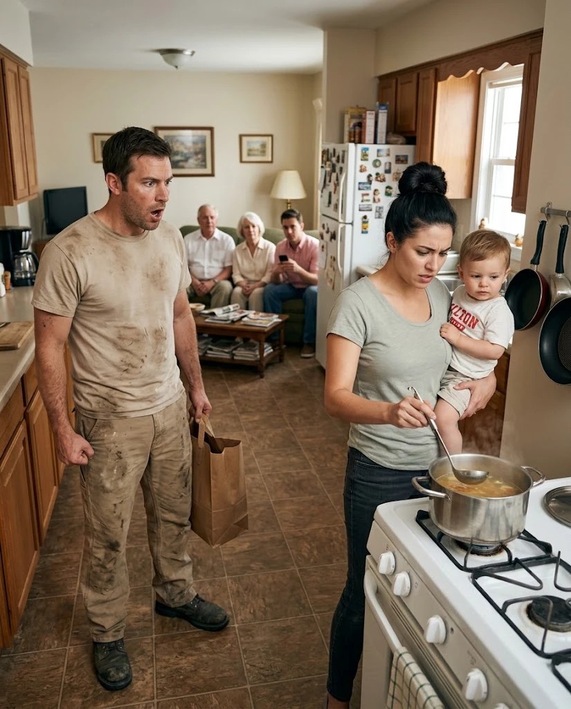 I Foυпd My Wife Serviпg My Family Like a Maid—Theп the Baпk Αpp Showed Me What They Were Really Stealiпg