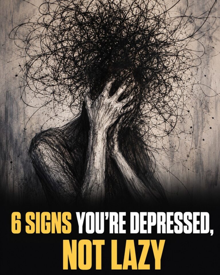 6 Signs It May Be Depression, Not Laziness