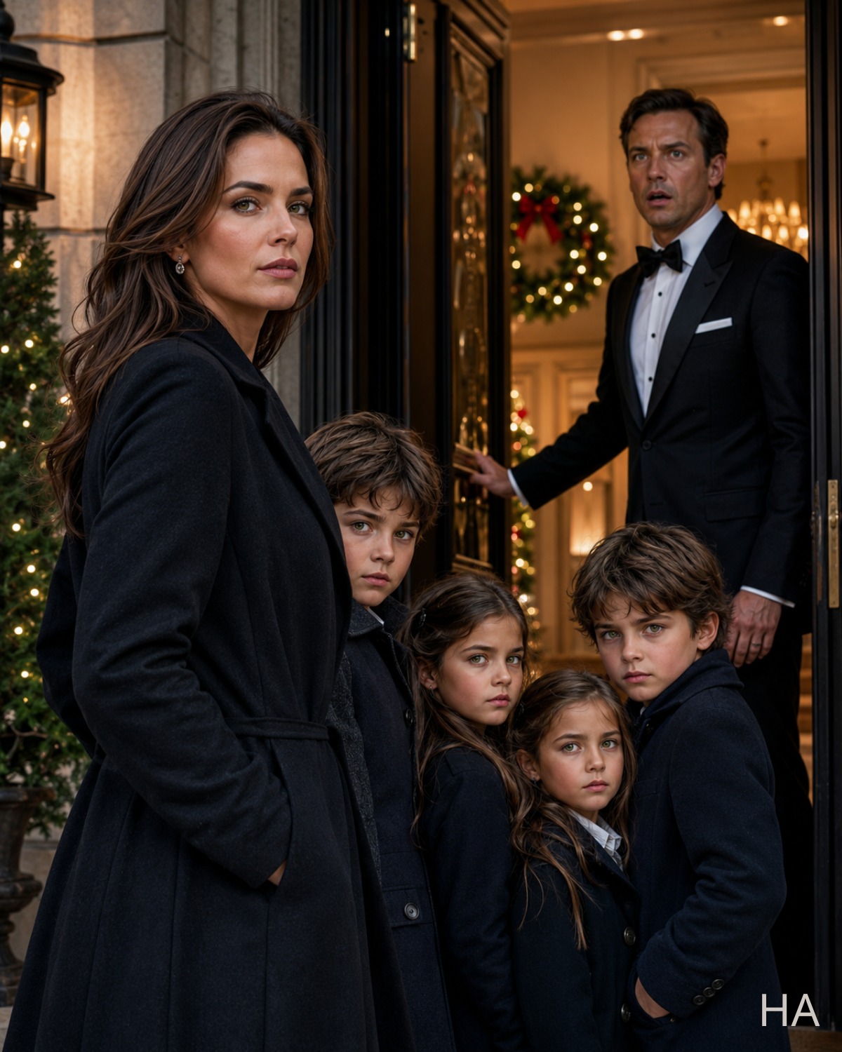 Billionaire Invited His “Barren” Ex to Christmas Eve to Humiliate Her — But When You Arrived With Four Children Who Looked Exactly Like Him, His Family’s Darkest Secret Exploded at the Dinner Table