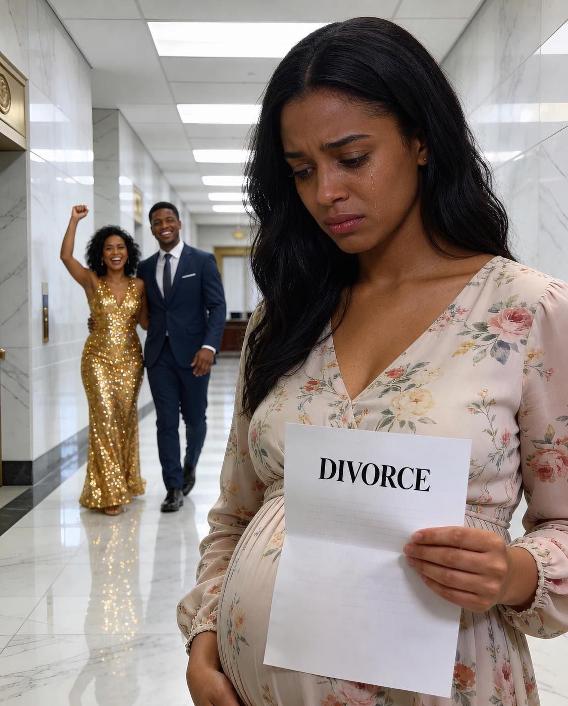 My husband divorced me, remarried his lover when I was 9 months pregnant, and said: “I couldn’t stay with a woman with a big belly like you.” He didn’t know that my dad owned a company worth $40 million.