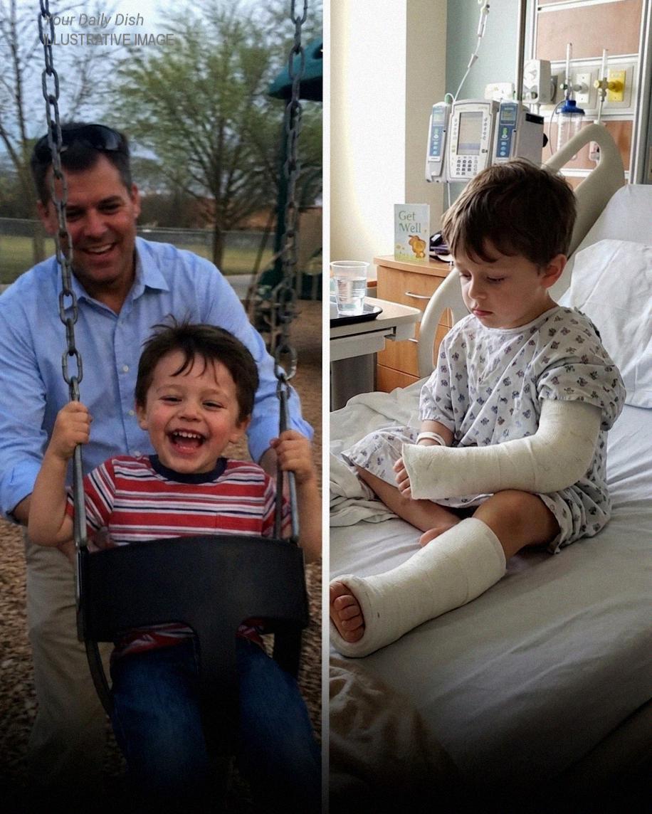 My Husband Said Our 5-Year-Old Fell off the Swing – When I Discovered What Was Really Happening, I Froze
