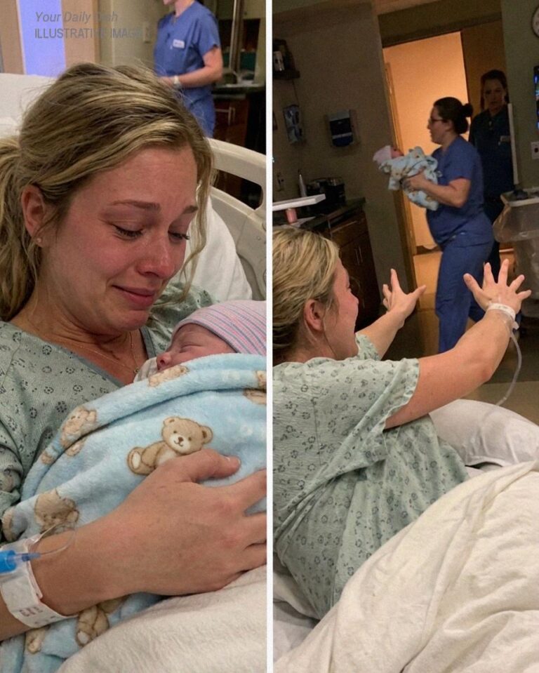 My Baby Was Gone at the Hospital – Eight Years Later, a Little Girl at the Park Stared at Me and Said, ‘Mom… Is That You?’