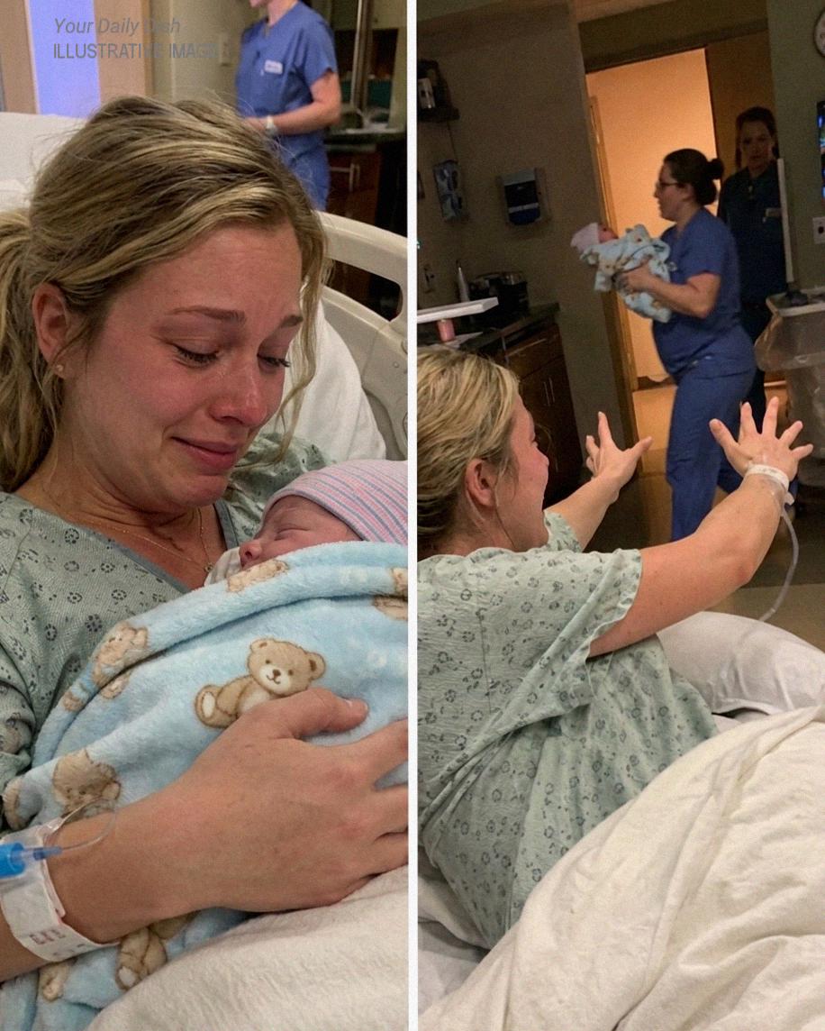 My Baby Was Gone at the Hospital – Eight Years Later, a Little Girl at the Park Stared at Me and Said, ‘Mom… Is That You?’