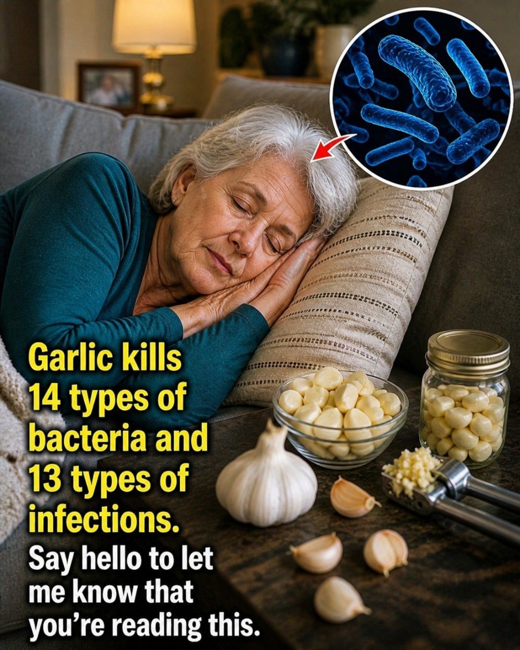 Garlic: The Natural Antibiotic that Fights Infections. To continue receiving my recipes, you just need to say one thing… Thank you!