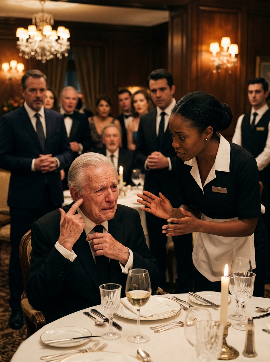 Everyone Ignored a Billionaire’s Deaf Father — Then a Black Waitress Changed Everything