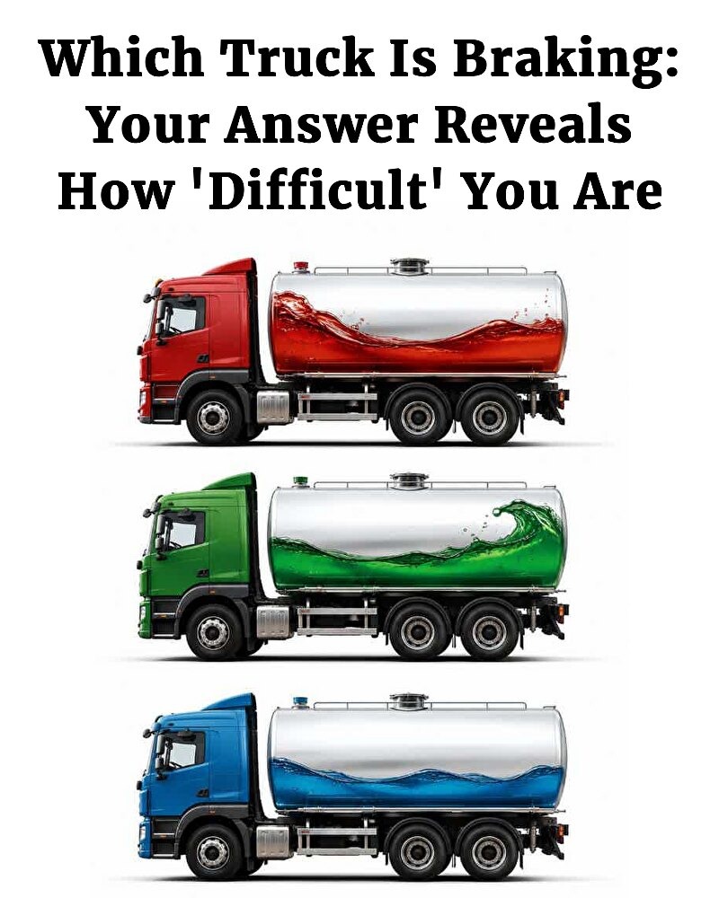 Which Truck Is Braking: Your Answer Reveals How ‘Difficult’ You Are