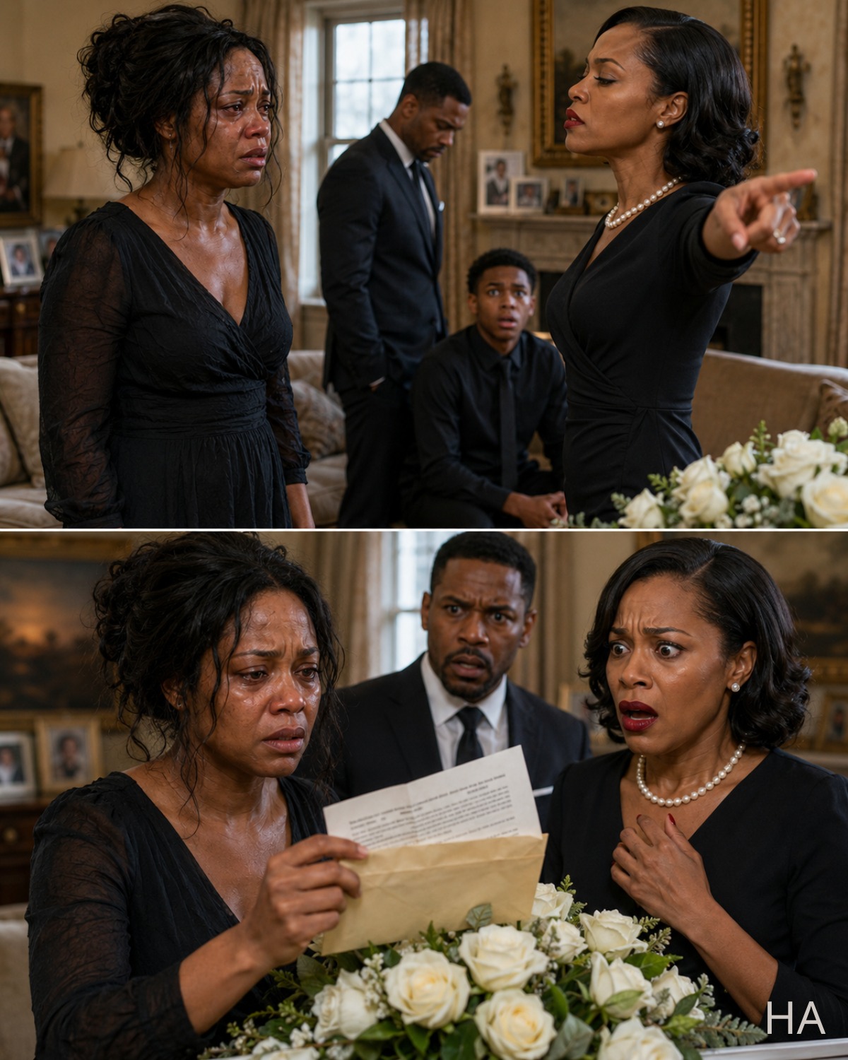 My Ex-Husband’s New Wife Tried to Throw Me Out After My Father’s Funeral — She Didn’t Know the Roses Hid the Mistake That Would Destroy Her