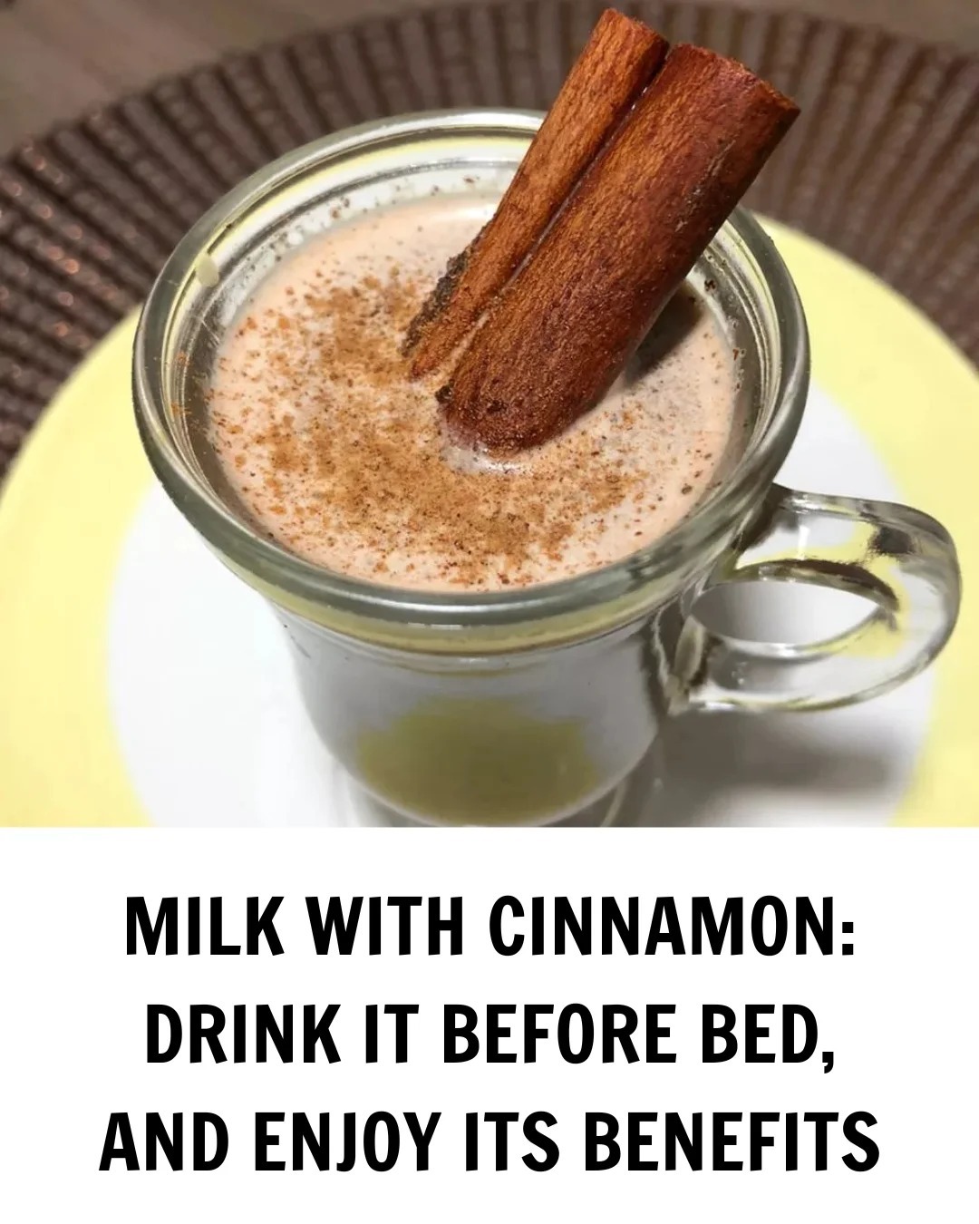 Cinnamon Milk Before Bed: Benefits, Recipe & Why You Should Try It Tonight
