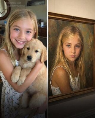 A Painting at the Gallery Looked Exactly Like My Daughter – But When I Met the Artist, I Couldn’t Believe My Eyes