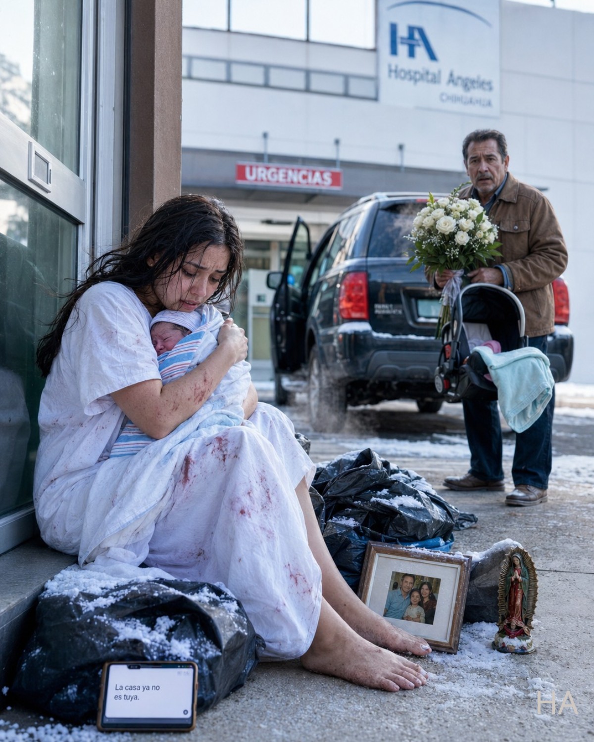 Her Husband Threw Her Out Barefoot With Her Newborn—But Her Uncle Knew the Condo Was Hers, and the Papers They Forced Her to Sign Became Their Downfall