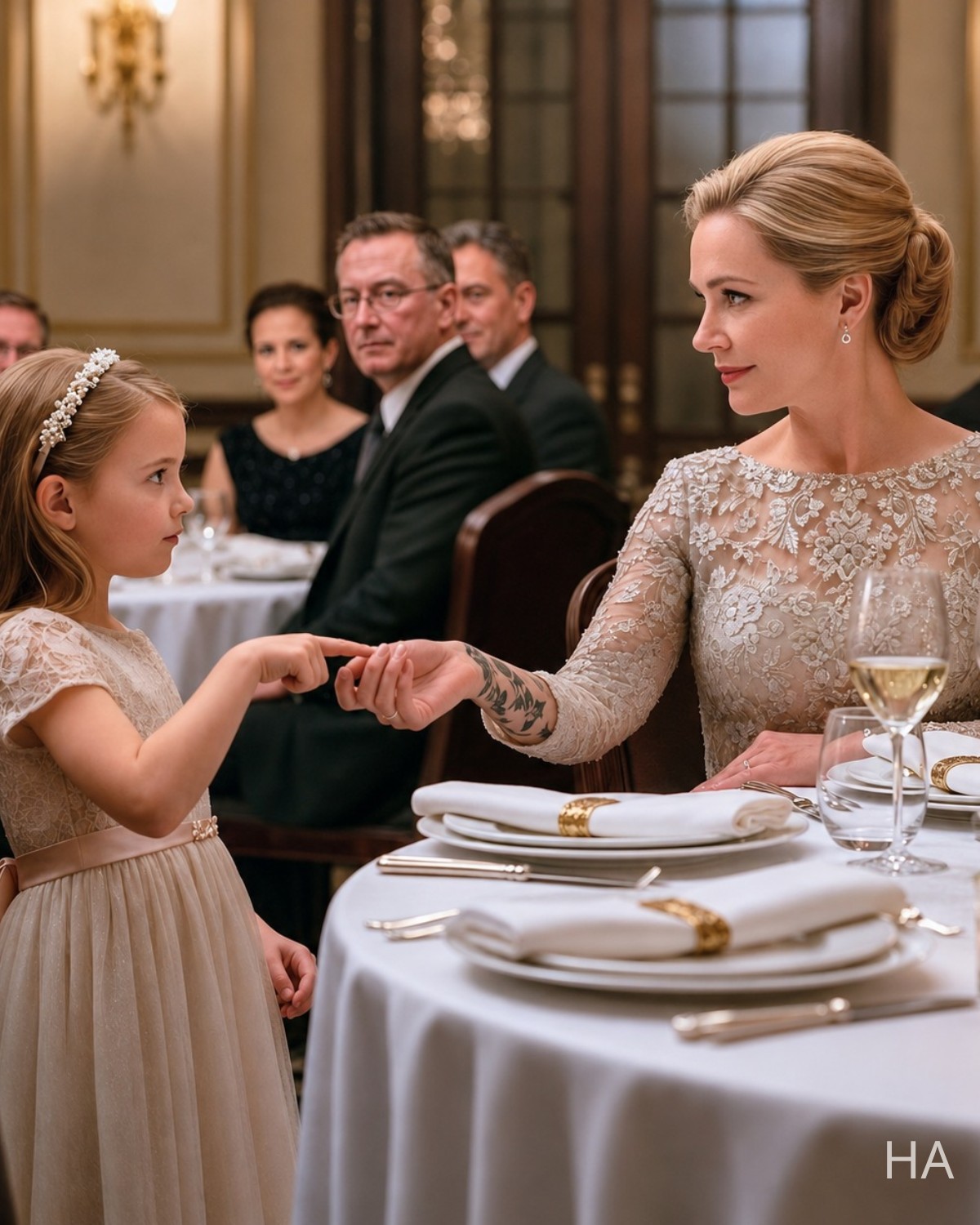 A Little Girl Pointed at a Billionaire’s Tattoo and Whispered, “My Daddy Has the Same Bird”… Without Knowing She Had Just Woken Up a Secret Buried for 15 Years