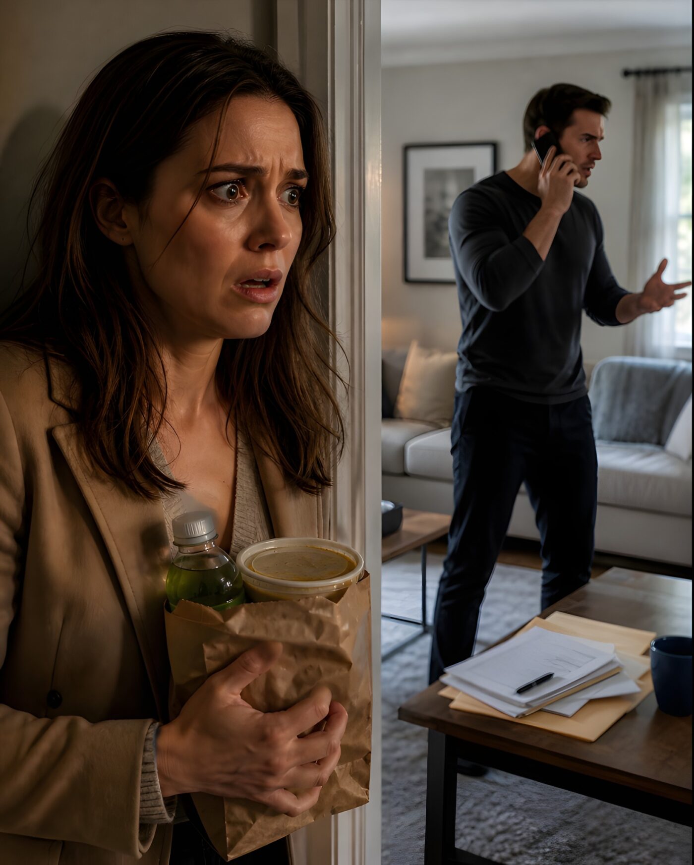 YOU CAME HOME TO CARE FOR YOUR “SICK” HUSBAND… AND HEARD HIM PLANNING TO STEAL YOUR HOUSE BEFORE FRIDAY