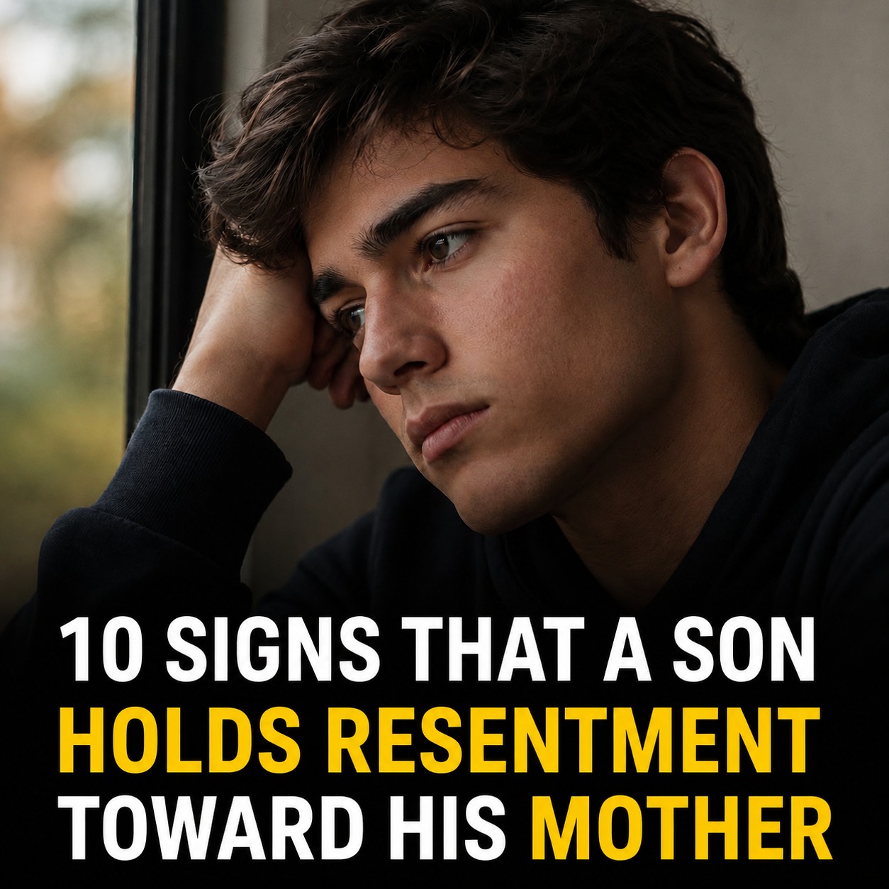 10   ssigns that a son harbors resentment towards his mother