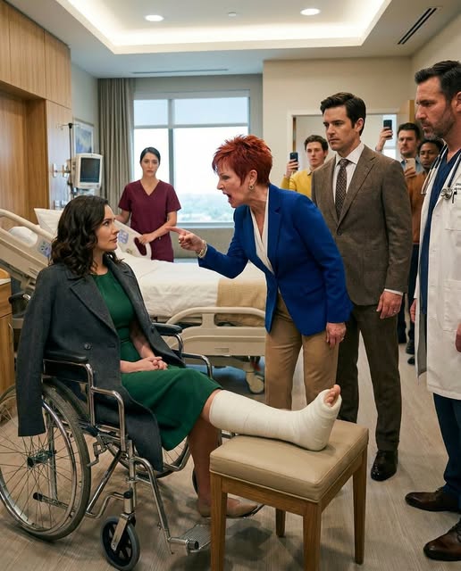 My mother-in-law smas:hed my leg in the kitchen, and my husband insisted it was the puni:shment I deserved—but three days later,