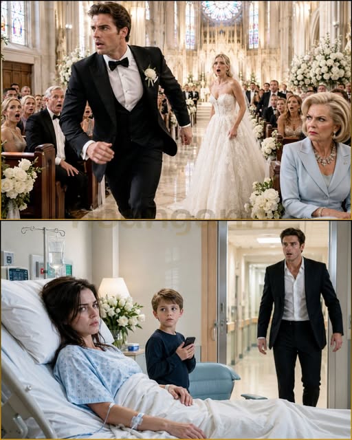 Boy Sent His Sick Mom’s Photo to Her Ex by Mistake—The Millionaire CEO Canceled Everything: “Tell the Bride I’m Not Coming”
