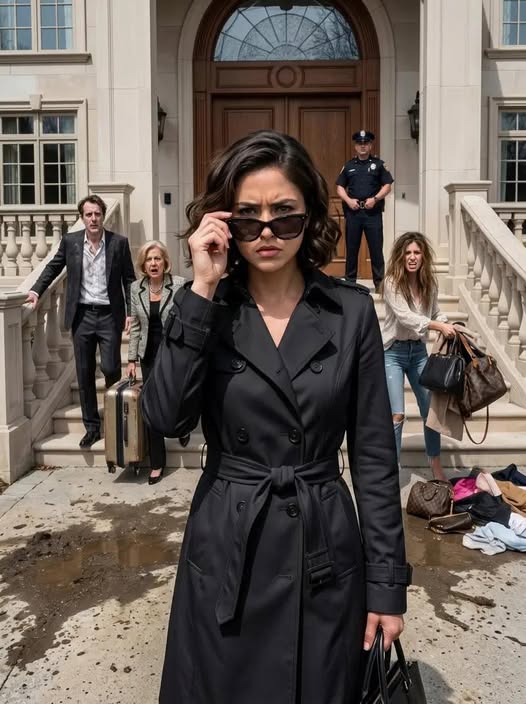 “You have exactly one hour to get off my property,” I said calmly while lowering my sunglasses and watching my ex-husband turn completely pale.