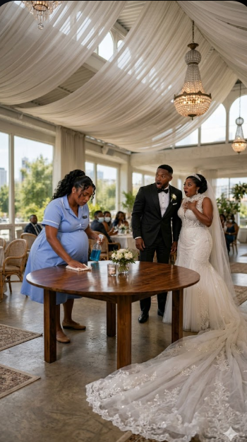 Billionaire Froze After Seeing His Poor Pregnant Ex Wife Working As A Waitress At His Wedding