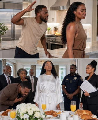 After a painful argument with my husband, the next morning took an unexpected turn when he saw who was waiting at our table.