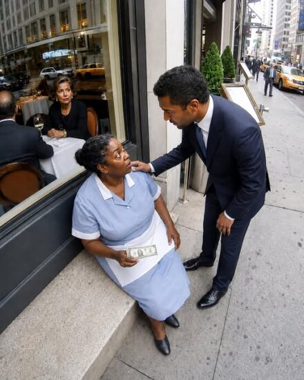 SHE WAS LEFT OUTSIDE THE RESTAURANT LIKE SHE DIDN’T BELONG—THEN THE OWNER WALKED OUT, CALLED HER THE WOMAN WHO SAVED HIS LIFE, AND THE PATRONA CHOKED ON HER OWN PRIDE – usnews