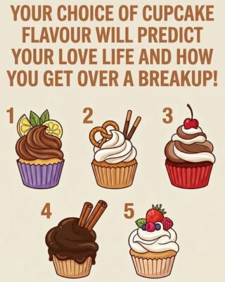 Your choice of cupcake flavour will predict your love life and how you get over a breakup!