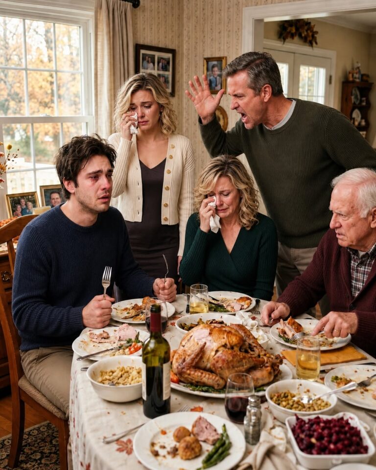 Grandpa stopped eating when he found out I was paying my parents rent while my sister lived there for free with her two kids.