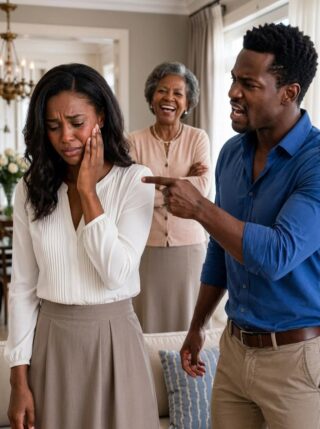 I argued with my mil…My husband ran over to me, sla:pped me, and shouted, “Get out of here!” But what they didn’t know was that the $10,000