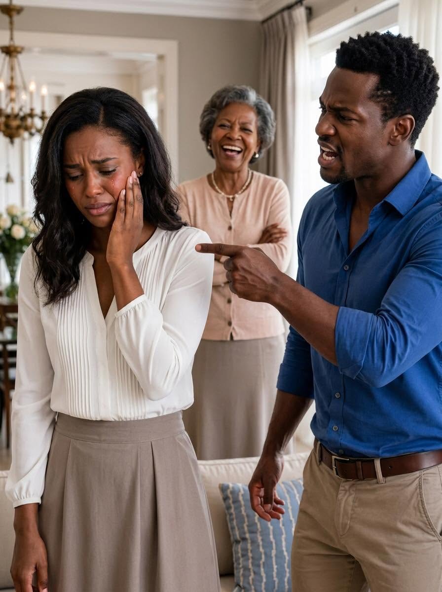I argued with my mil…My husband ran over to me, sla:pped me, and shouted, “Get out of here!” But what they didn’t know was that the $10,000