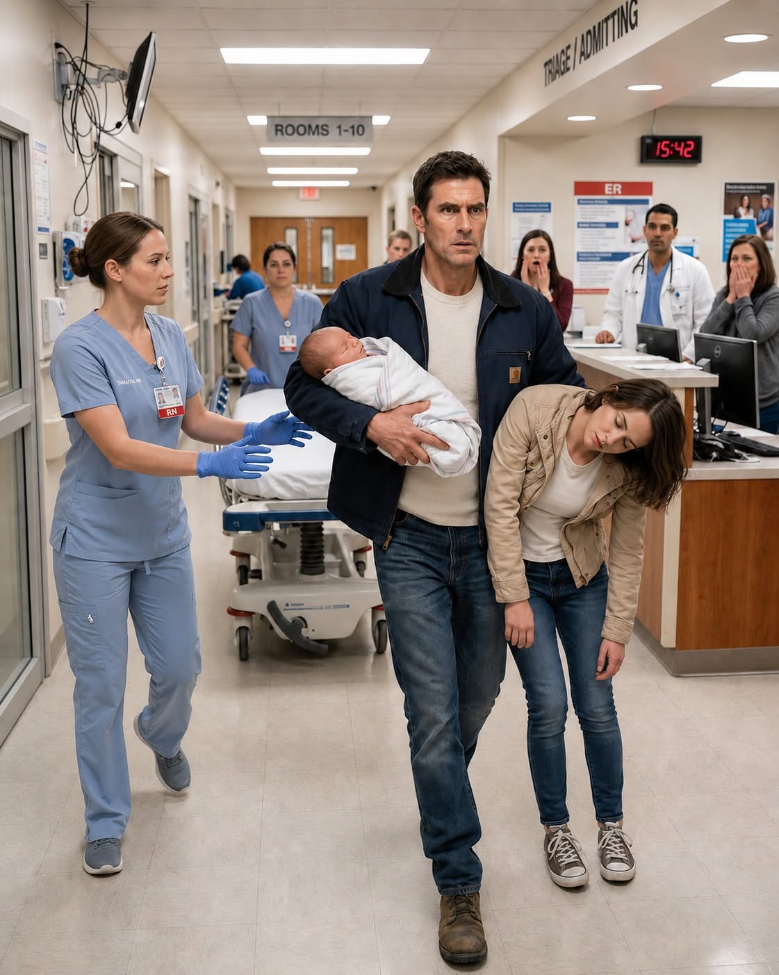 He Came Home Early And Found His Newborn Burning With Fever