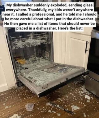 8 Things You Absolutely Should Not Put in a Dishwasher (And Why)