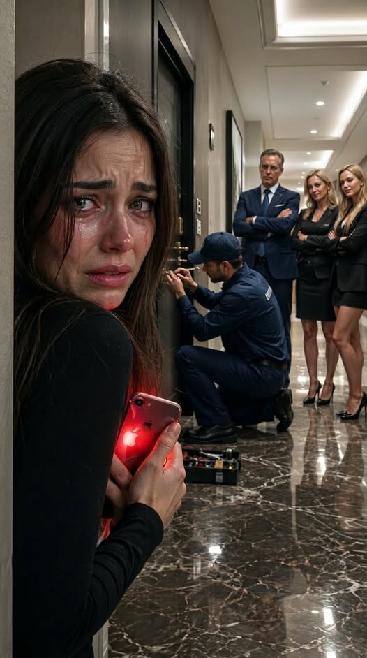 My parents secretly planned to sell the luxury apartment I inherited to pay for my sister’s debts. “We’ll change the locks while she’s in Paris. She’ll get over it,” Dad sneered. They always treated me like a disposable ATM for their golden child. I didn’t get angry. I pretended to fly to Paris. At 11 AM, my phone buzzed. Watching my sister and a locksmith break down my door, I didn’t cry. I simply made a phone call that could send them to prison.