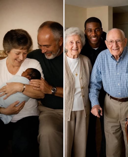 I became a mother at 56 after a baby was left on my doorstep — 23 years later, a stranger told me, ‘Look at what your son has been hiding’