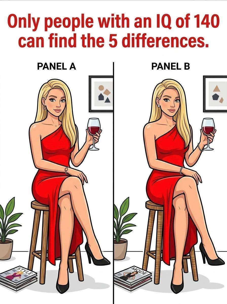 These Two Images Look Identical — But Only 1% Of People Can Find All 5 Differences