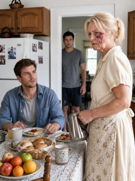 Last Night, My Son Rai:sed His Hand Aga:inst Me, But I Didn’t Cry. This Morning, I Spread Out My Best Tablecloth, Cooked Breakfast Like It Was a Celebration, and Waited.