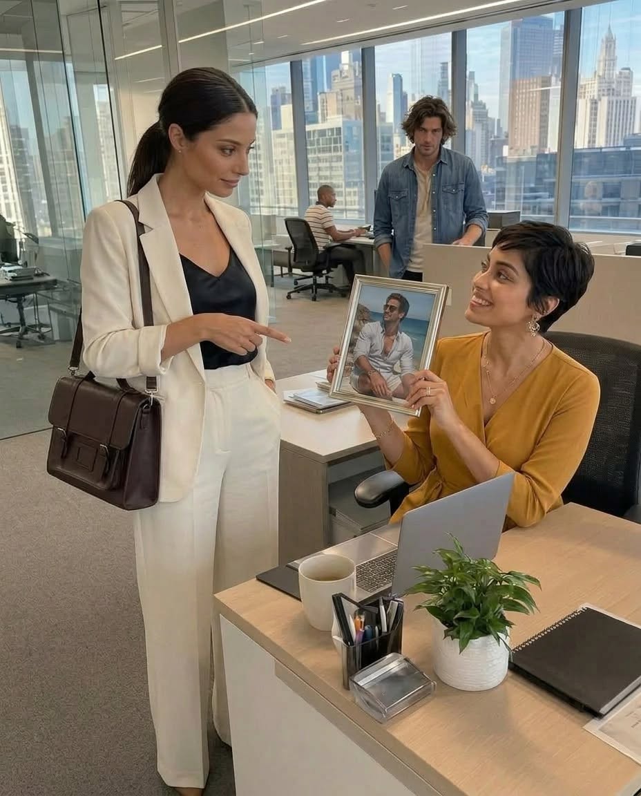 On My First Day At My New Job I Saw My Husband’s Photo On My Coworker’s Desk