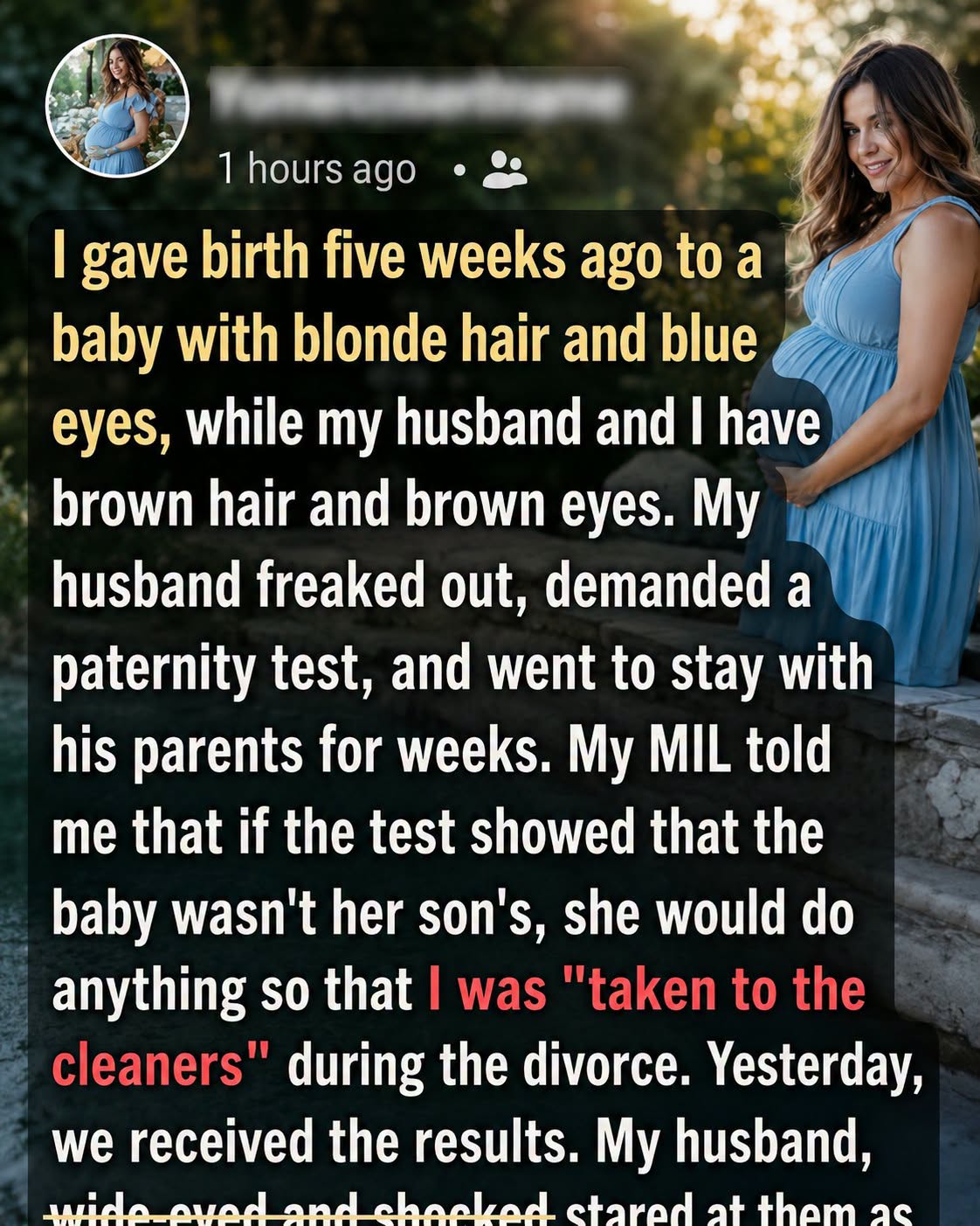 He Demanded a Paternity Test at the Hospital. What I Discovered Later Left Me No Choice but to Walk Away